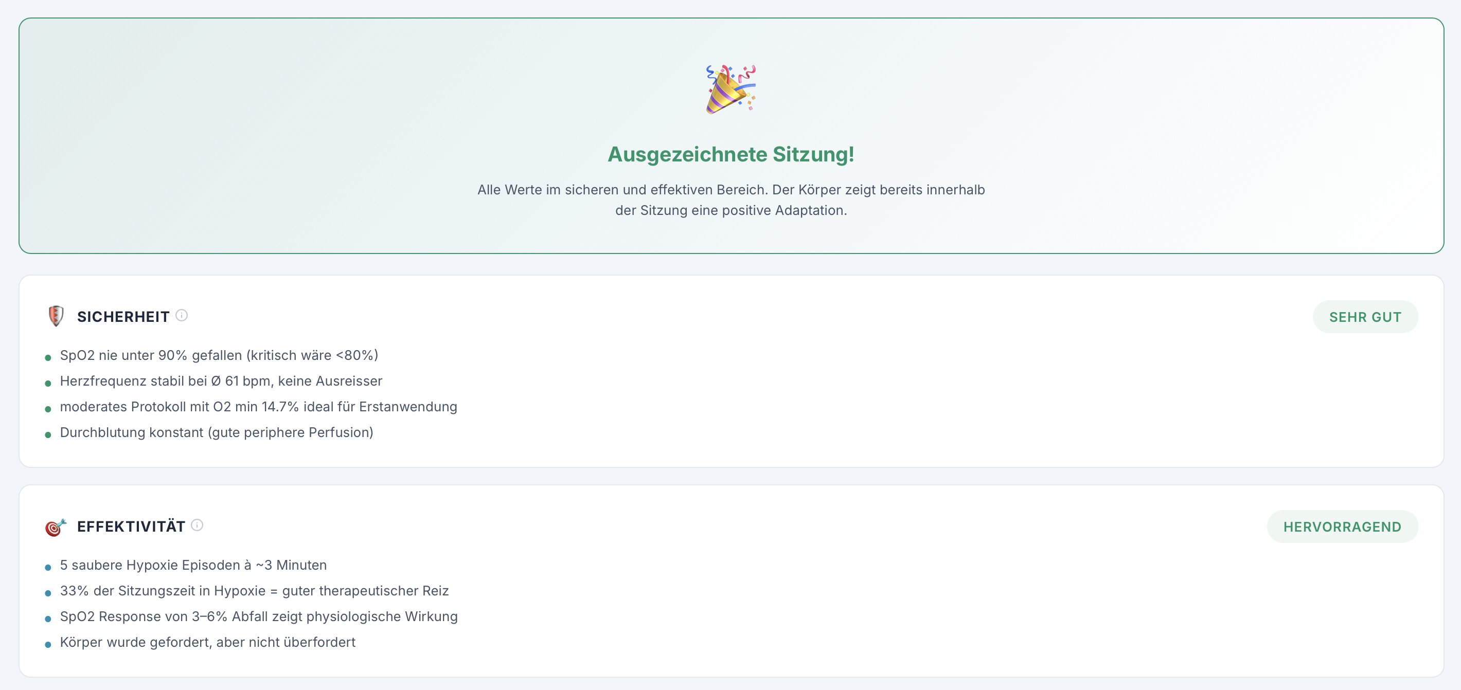 Safety and Effectiveness Scoring